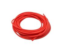 Tubo Circular de Caucho de Alta resiliencia, de látex Natural, Suave, Rojo, Verde y Negro, Longitud de 1/3 Metro, 1 Unidad.(Red,3.0M*4MM*6MM)
