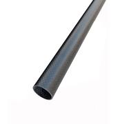 Tubo circular de fibra de carbono 3K de 2 piezas: ligero, de alta resistencia, 1 mm de espesor, ideal for modelos UAV, cometas y bricolaje(22x20x500mm)