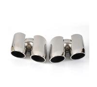 Tubo Cola Coche Boquilla De Escape Para Tubo De Escape De Coche Para Panamera 970 2010-2015 2016 Silenciador, Difusor De Escape(14-16 Silver)