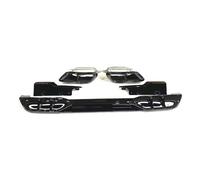 Tubo Cola Coche Para BMW Para G05 Para LCI Para X5 2019-2023 Terminales Escape Silenciador Extremo Tubo Difusor Parachoques Trasero Labio Alerón