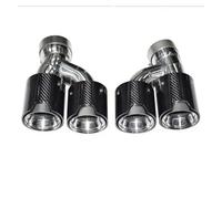 Tubo Cola Coche Para BMW Serie 5 G30 G31 2018-2023 Tubo De Escape Modificado Silenciador Cuádruple De Fibra De Carbono Cabezal Escape Con Punta M(8)