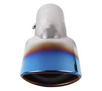 Tubo Cola Coche Para CIVIC 2016 2017 Coche Tailpipe 1PC Trasero Silencio Muffler Final Tubo Tubería Tips Consejos(1pc Blue)