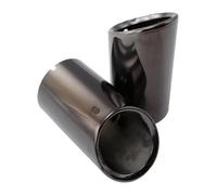 Tubo Cola Coche Para VW Para Polo Para G&olf 6 Para MK6 1,4 T Para G&olf 7 MK7 Para B&ORA Cubiertas Tubo Silenciador Punta Escape Coche 2 Unids/set Tubos Extremo(3)