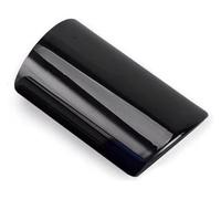 Tubo Cola Coche Silenciador Escape Acero Inoxidable Plateado Para A3 8V 8P(Negro)