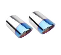 Tubo Cola Coche Tubo De Escape Trasero De Acero Inoxidable Para Vw Para Beetle 2012-2018, De Escape Cat-back.(Blue for 2)