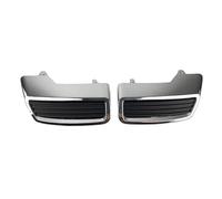 Tubo Cola Escape Para Peugeot 3008 4008 5008 308 408 508 2017 2018 2019 Silenciador Escape Trasero Cromado Cubierta Para Extremo Tubo Estilo De Coche 2 Uds ABS Punta Silenciador