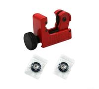 Tubo compacto de 3 a 22 mm para bricolaje y uso profesional, tubo compacto | Material de hierro robusto, acabado rojo, construcción duradera, resiste el uso regular, rendimiento fiable que exigen