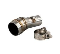 Tubo Conexión Central Escape Sile Modificar El Tubo De Enlace Central Del Escape GP Motocicleta 35 Mm A 51, Adaptador Conexión Junta Silenciador Para
