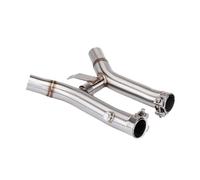 Tubo Conexión Central Escape Sile Para Para Hayabusa GSX1300R GSXR1300 2008-2020, Para escape de motocicleta modificado, conexión tubo enlace lateral izquierdo y derecho, silenciador 51 mm
