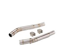 Tubo Conexión Central Escape Sile Para Para Hayabusa GSX1300R GSXR1300 2008-2020, Para escape de motocicleta modificado, conexión tubo enlace lateral izquierdo y derecho, silenciador 51 mm