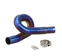 Tubo Conexión Central Escape Sile Silenciador de tubo Para escape delantero para motocicleta, conexión central para, para BN302, para TNT300 (2014-2018), acero inoxidable