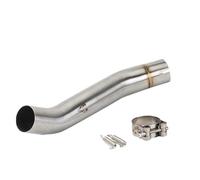 Tubo Conexión Central Escape Sile Silenciador de tubo Para escape delantero para motocicleta, conexión central para, para BN302, para TNT300 (2014-2018), acero inoxidable