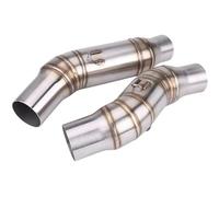 Tubo Conexión del Silenciador Medio Escape Motocicleta con Junta para Kawasaki Z1000 2010-2017