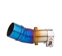 Tubo conexión escape motocicleta Accesorios Motocicleta Conector Tubo Central Escape Piep 51mm Para ER6N ER6F 2012-2016(Type A)