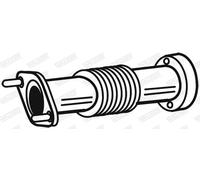 Tubo corrugado del escape 06124 WALKER para SAAB 9-5 9-5 Station Wagon
