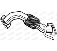 Tubo corrugado del escape 10362 WALKER para FORD MAZDA VOLVO