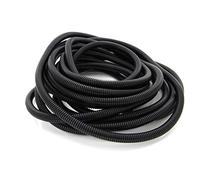 Tubo corrugado flexible, 5 m de longitud 23 mm ID PP fuelle flexible, manguera de tubo corrugado para proteger cables eléctricos, jardín, cableado eléctrico de oficina