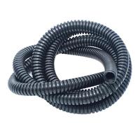 Tubo corrugado para cables, Los PP automotrices del arnés de cables acanalaron el negro OD 7mm-28m m tubo 3 metros(OD 21MM)