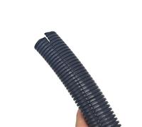 Tubo corrugado para cables, Tubo FV-0 acanalado de los fuelles PP negros 2 metros for tamaños múltiples del arnés cable automotriz(AD10mm ID 6.5mm)