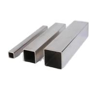 Tubo cuadrado de acero inoxidable Tubo cuadrado de acero inoxidable rectangular Pequeño Grande(Length 250mm,40x40x2.5mm 1pc)