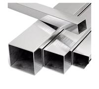 Tubo cuadrado de acero inoxidable Tubo cuadrado de acero inoxidable rectangular Pequeño Grande(Length 100mm,20x40x2mm 1pc)