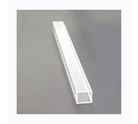 Tubo cuadrado de acrílico transparente Tamaños múltiples del tubo transparente de PMMA del tubo cuadrado de acrílico for la plomería de la refrigeración por agua de DIY(16x16mmx1.5mmx100mm)