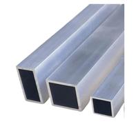 Tubo cuadrado de aleación de aluminio. Altura: 5-25 milímetros. Longitud: 300-500 milímetros. Tubo hueco cuadrado.(300mm,30 x 10 x 2mm)