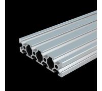 tubo cuadrado de aluminio, 1 unidad de perfil aleación aluminio, guía deslizamiento for riel lineal, marco extrusión, estante, tubo cuadrado(2080,250mm)