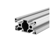 tubo cuadrado de aluminio, 1 unidad de perfil aleación aluminio, guía deslizamiento for riel lineal, marco extrusión, estante, tubo cuadrado(3060,300mm)