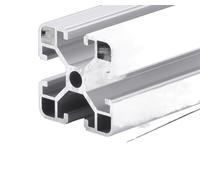 tubo cuadrado de aluminio, 1 unidad de perfil aleación aluminio, guía deslizamiento for riel lineal, marco extrusión, estante, tubo cuadrado(4040,250mm)