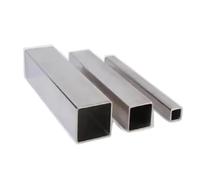 Tubo cuadrado de aluminio Tubo cuadrado de acero inoxidable, varilla hueca Rectangular, pequeña, grande, 5x5-25x50mm de longitud, 100, 250, 500mm, 1 ud.(Length 100mm 1pc,20x90x2mm)