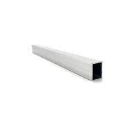 tubo cuadrado de aluminio, Tubo cuadrado de aluminio 6063 15 x 20 mm, perfil rectangular for soportes armarios y estructuras edificios(15 x 20 x 2mm)