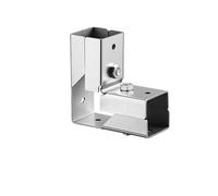 Tubo cuadrado sin soldadura, 40 x 40 mm, largo de 3 vías | Protectores y construcciones de mesa