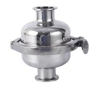 Tubo de 38, 51 y 63 mm, 1,5", 2", 2,5", Tri Clamp, diámetro exterior del barril de 76 a 219 mm, válvula de filtro en línea sanitaria de acero inoxidable 304, descarga de cerveza casera(51mm K64 OD-102