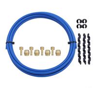 Tubo de aceite de disco hidráulico para bicicleta Bh59bh90 para velocidad para unión para manguito (azul)