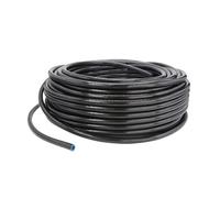 Tubo de aceite de resina de doble capa de 1/2/5 m, tubo de combustible, resistente al aceite, con abrazadera de alambre, manguera de gasolina, núcleo negro, 6-14 mm(1m,OD 13xID8mm)
