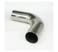 Tubo de acero inoxidable 304 de 57 mm O/D de 90 grados, tubo recto de 100 mm