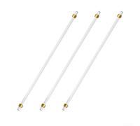 Tubo de acero inoxidable para máquina de café espresso, ID2 x OD4 mm, manguera de café de alta presión, herramienta flexible, tubo de repuesto para agua fría caliente, 150/200/300 mm, paquete de 3