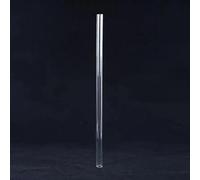 Tubo de acrílico transparente de pared gruesa, varilla hueca de PMMA, resistente a la presión, diámetro exterior de 12-50 mm.(490 * 16 * 100MM)