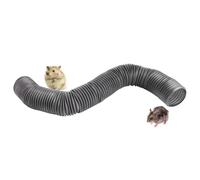 Tubo de actividad para mascotas, 7,87 x 3,94 pulgadas, laberinto flexible, de ocultación duradero, hurón, cobaya, rata, jerbo, para tumba, almacenamiento ligero y portátil, enriquecido