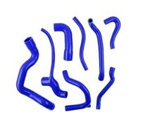 Tubo de admisión de aire del automóvil Air Intake Hose For Opel For Corsa A For Gsi Car Silicone Radiator Coolant Hose Kit Performance Pressure Car Air Intake(Blue)
