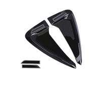 Tubo de admisión de aire del automóvil Para X1 Para X3 Para X5 Para E36 Para E39 Para E46 Para E30 Guardabarros Delantero Coche Embellecedor Ventilación Lateral Entradas Aire Coche(Black)