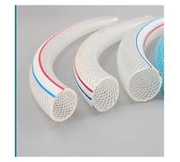 Tubo de agua anticongelante transparente de 1M, manguera blanda, tubo de plástico de PVC, diámetro exterior de 16, 20, 25mm, tubo de oxígeno Flexible for riego de jardín(White,25MM_1M)