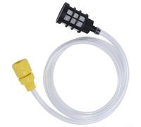 Tubo de agua autocebante de 1 5 m compatible con lavadoras a presión Karcher K2 K3 K4 K5, incluye conectores para un suministro de agua estable y visibilidad de flujo transparente (traje de succión de