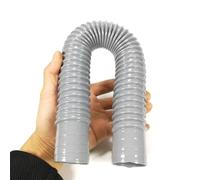 Tubo De Agua Corrugado Duradero De PVC De 1 M, Diámetro De 32 Mm, 40-50 Mm, Flexible, For Lavadora, Cocina, Pecera, Manguera De Drenaje, Color Gris(50mm)