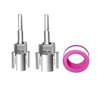 Tubo de agua de doble cabeza para agujero interior, abridor de rosca, tubo de agua, herramienta de roscado, válvulas, conector de grifo, herramienta de roscado profesional