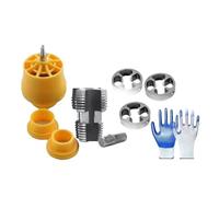 Tubo de agua de doble cabeza para agujero interior, abridor de rosca, tubo de agua, herramienta de roscado, válvulas, conector de grifo