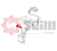 Tubo de aire 981879 SEIM para OPEL ASTRA G Hatchback ASTRA G Sedán ASTRA G Coupé