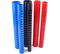 Tubo de aireación de acuario de PVC, tubo de drenaje de 20-50mm for de goteo de pecera y jardín, 1 ud.(Red,50mm)