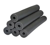 Tubo de Aislamiento 1.90 m Anticongelante Manguera Aislante de Caucho, Espuma Tubería Espesor 20.0 mm para Mango Agarre Soporte, ID 22-114 mm(3.5in/89.0mm)